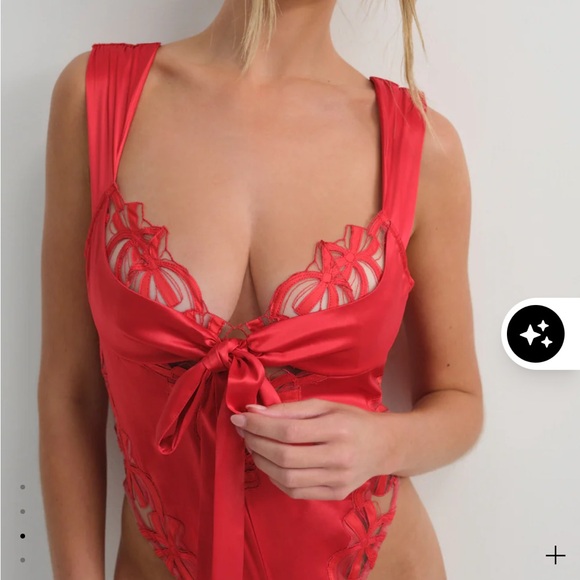 For Love And‎ Lemons Red Hallie Teddy - Picture 3 of 3